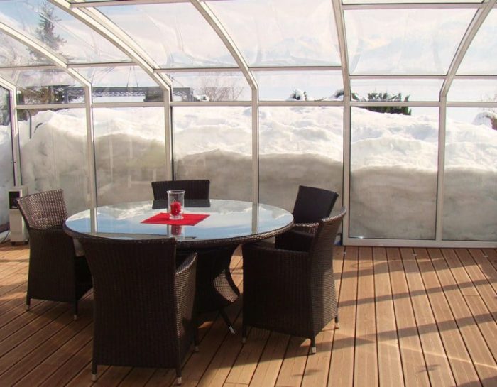 Solutions pour chauffer une véranda en hiver